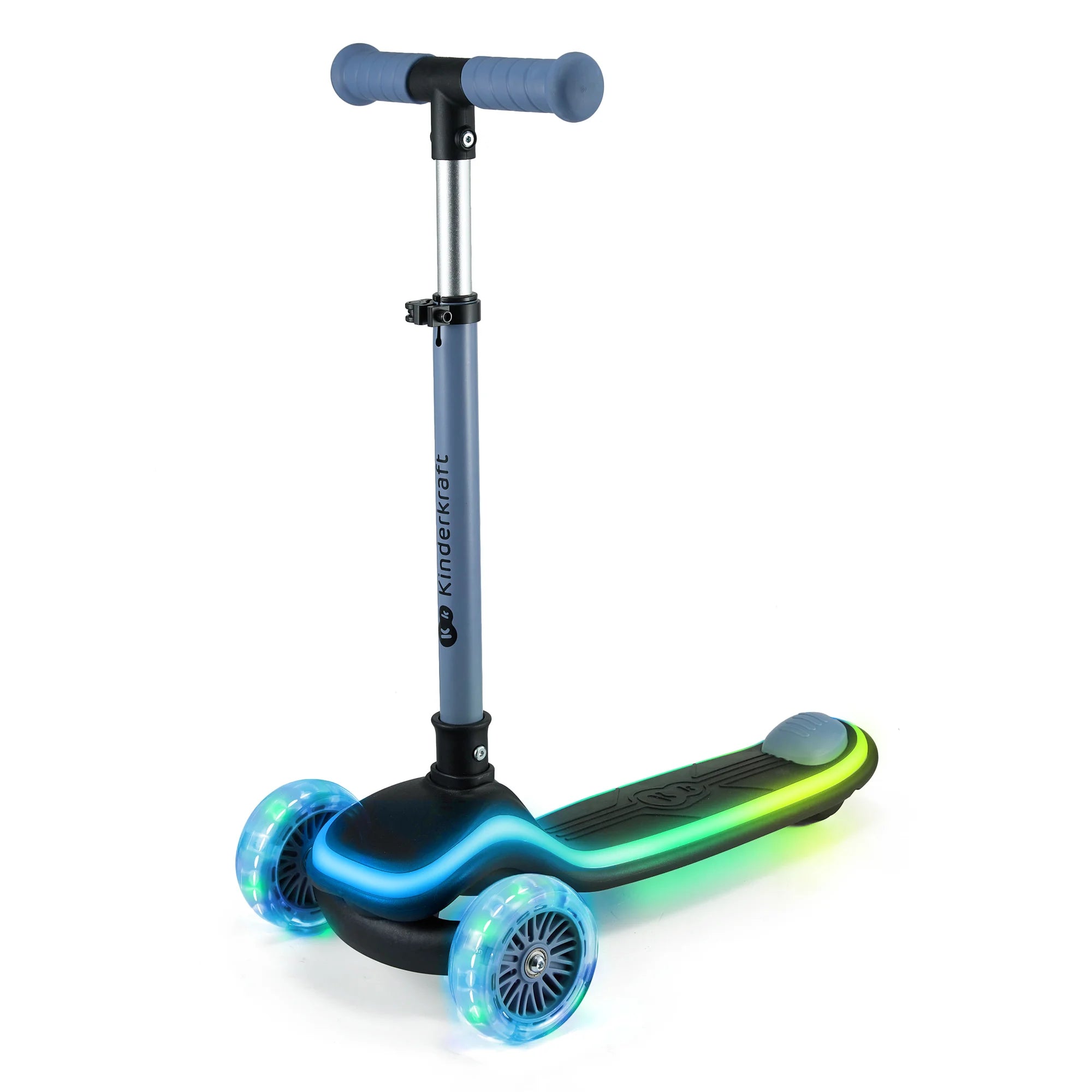 Monopattino a tre ruote con LED RAKET - Kinderkraft