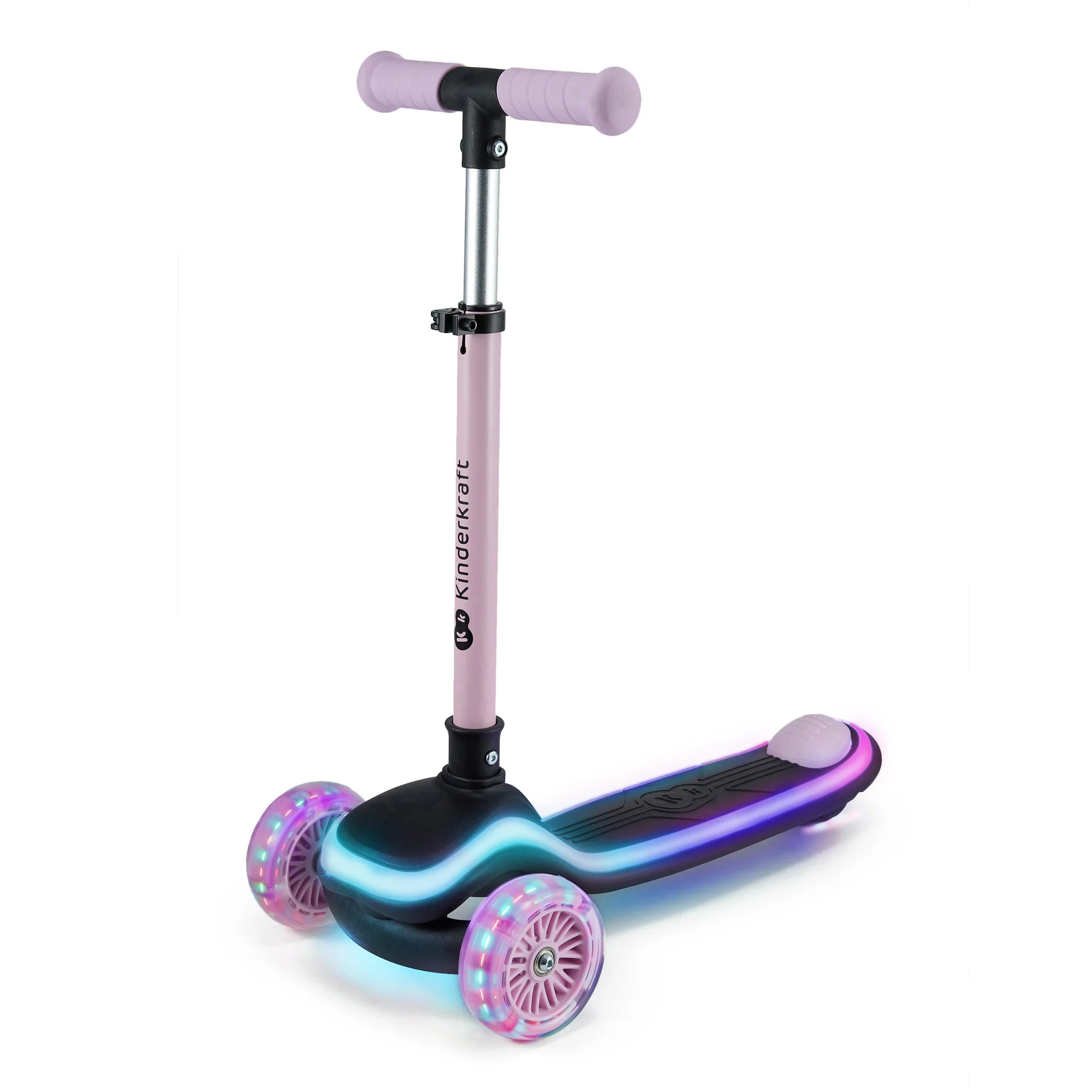 Monopattino a tre ruote con LED RAKET - Kinderkraft