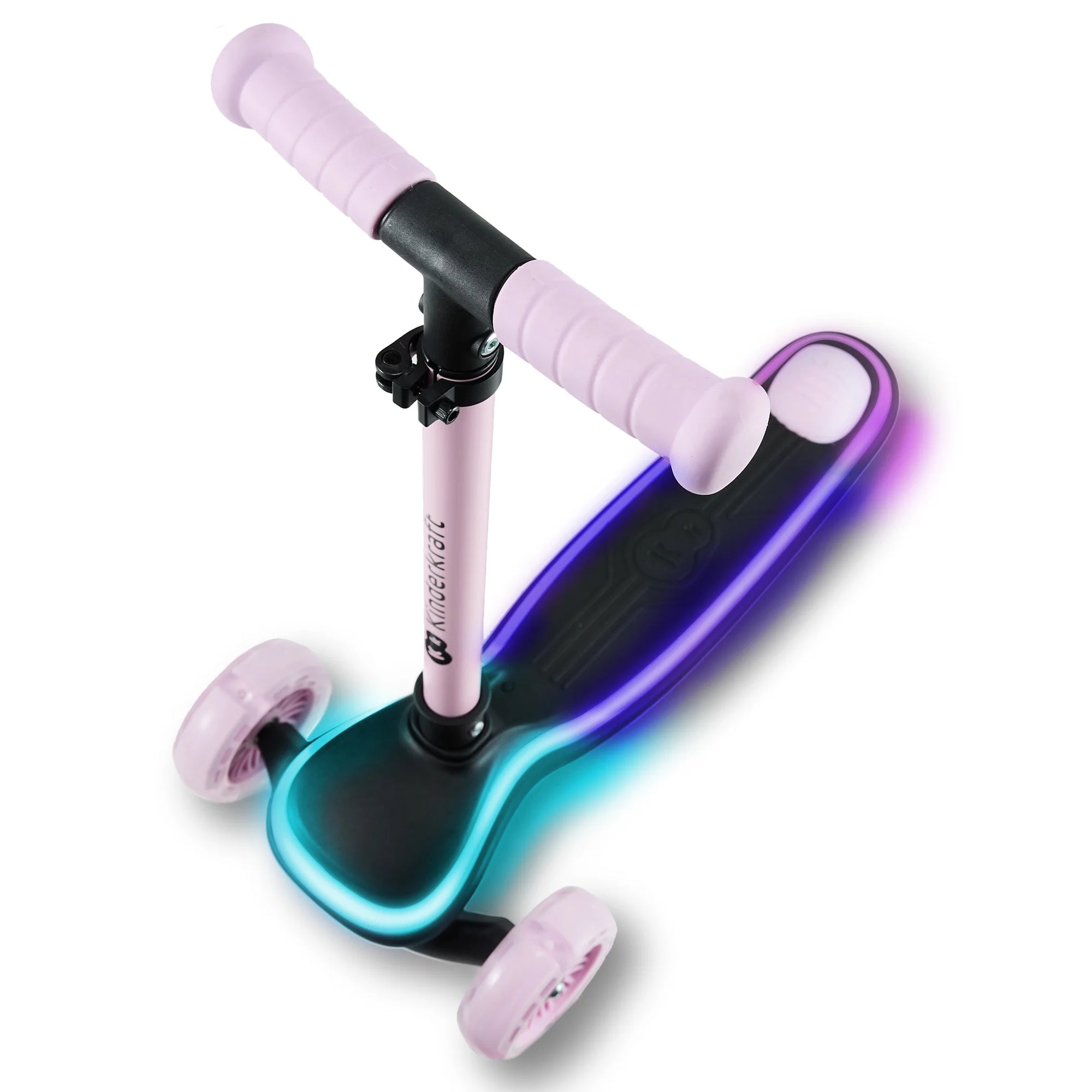 Monopattino a tre ruote con LED RAKET - Kinderkraft