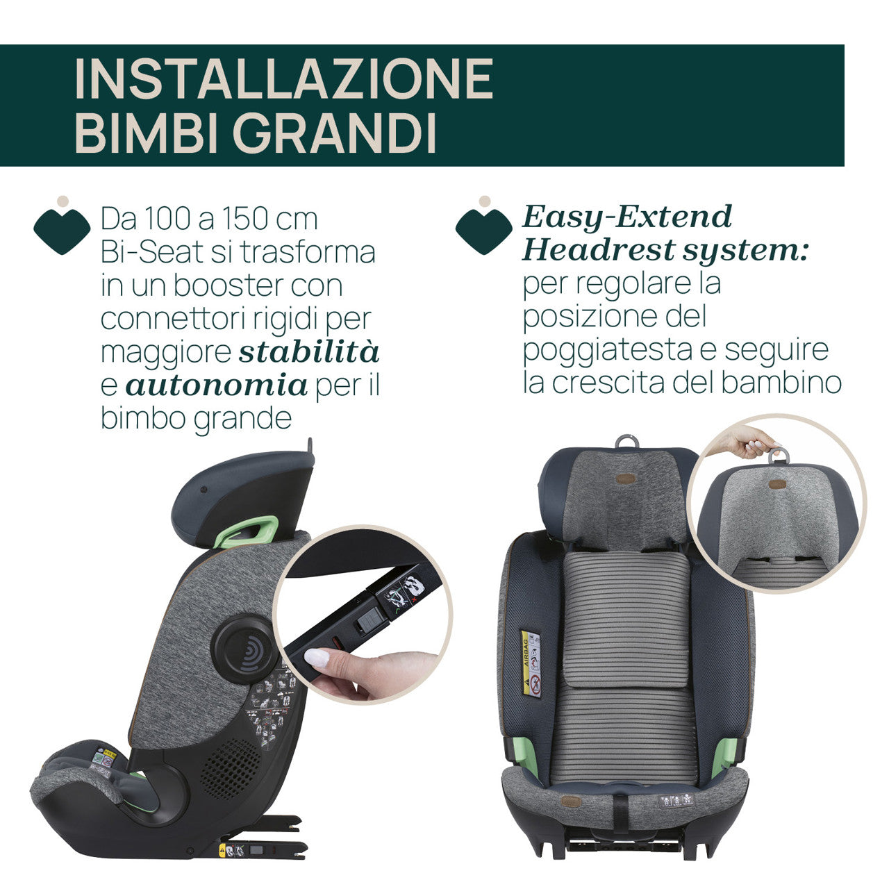 Bi-Seat i-Size Air e Base Full 360 i-Size - Chicco