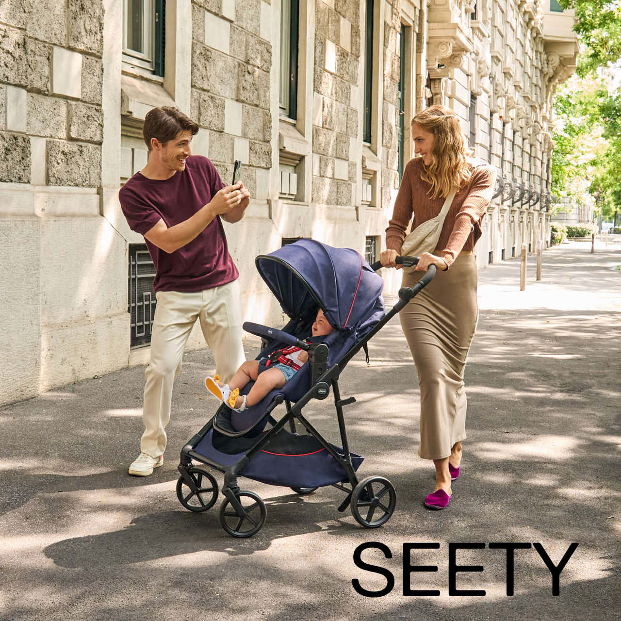 Trio Seety con Kory Essential in Boston Grey - Chicco