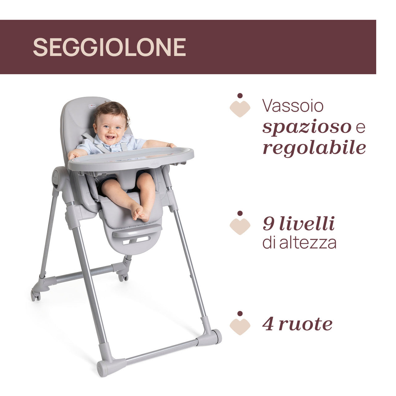 Seggiolone Polly Armonia - Chicco
