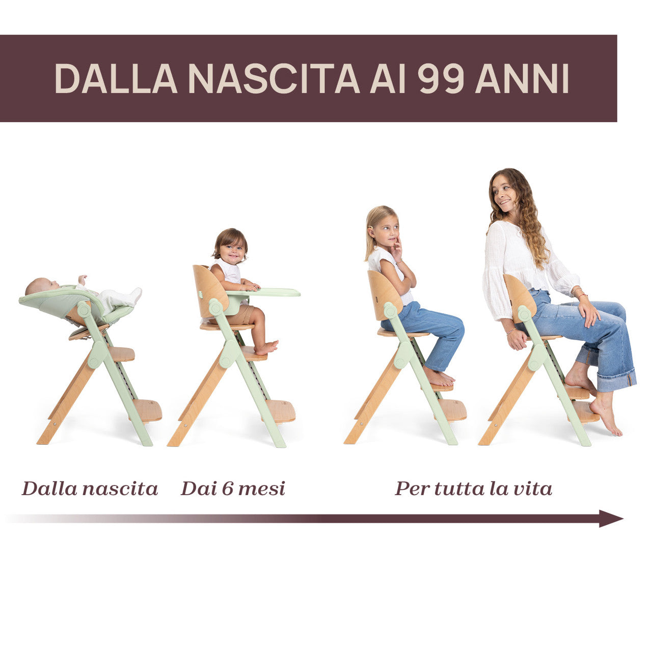 Sedia evolutiva Meraviglia - Chicco
