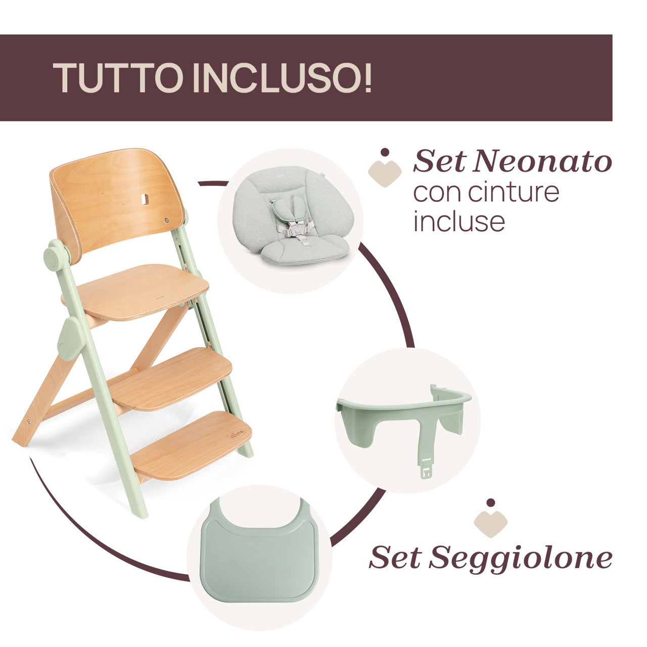 Sedia evolutiva Meraviglia - Chicco