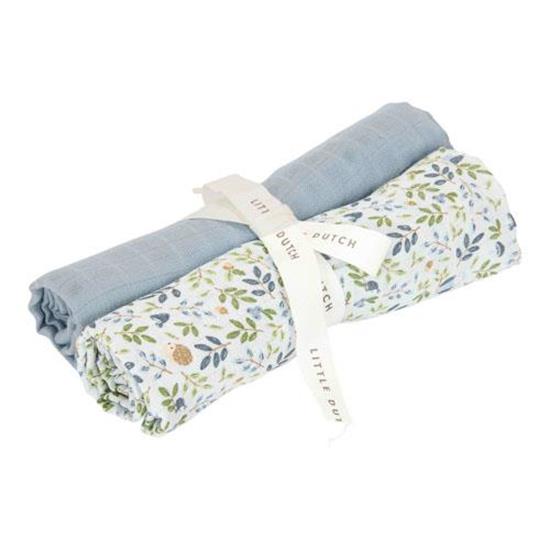 Coppia di mussole in cotone biologico - Little Dutch