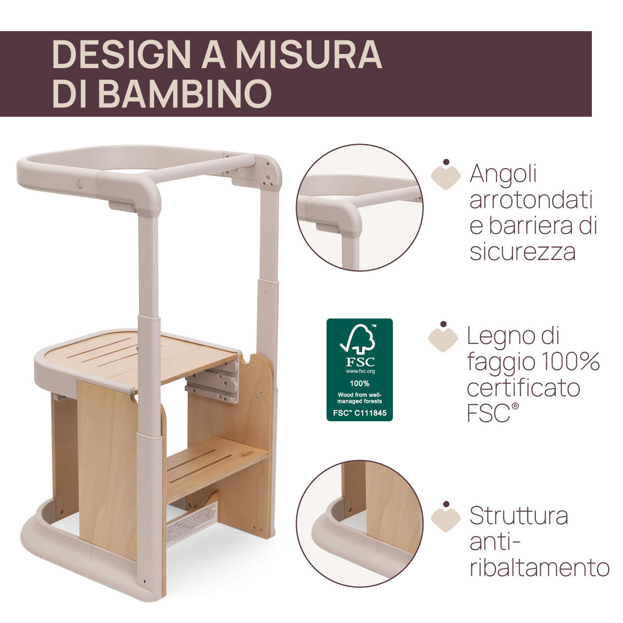 Meraviglia Evolutive Learning Tower - Chicco