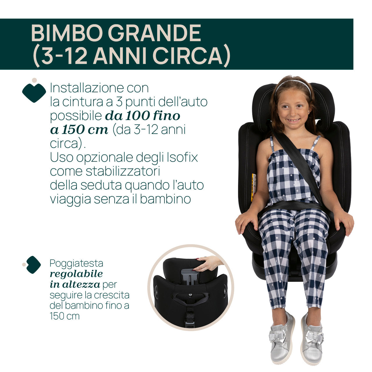 Seggiolino auto Unico Evo i-Size  - Chicco