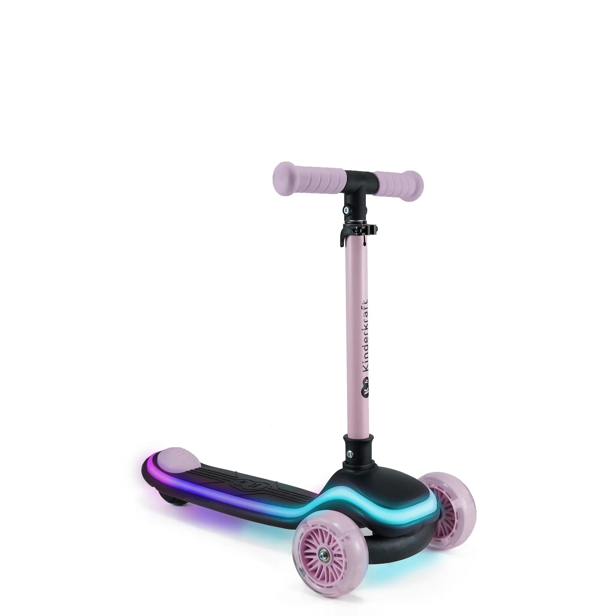 Monopattino a tre ruote con LED RAKET - Kinderkraft