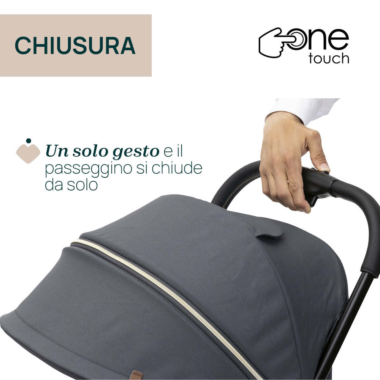 Passeggino Goody XPlus Dark Shadow - Chicco