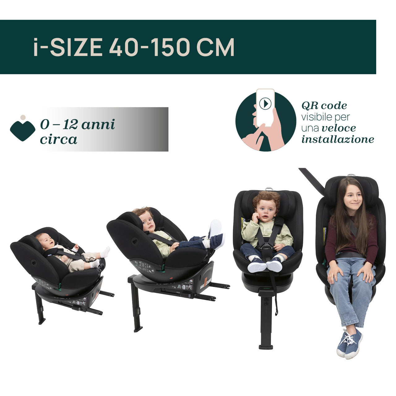 Seggiolino Auto EverOne i-Size - Chicco