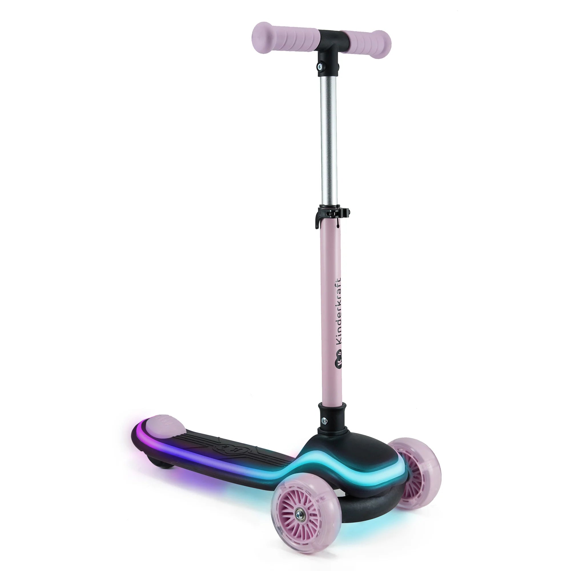 Monopattino a tre ruote con LED RAKET - Kinderkraft