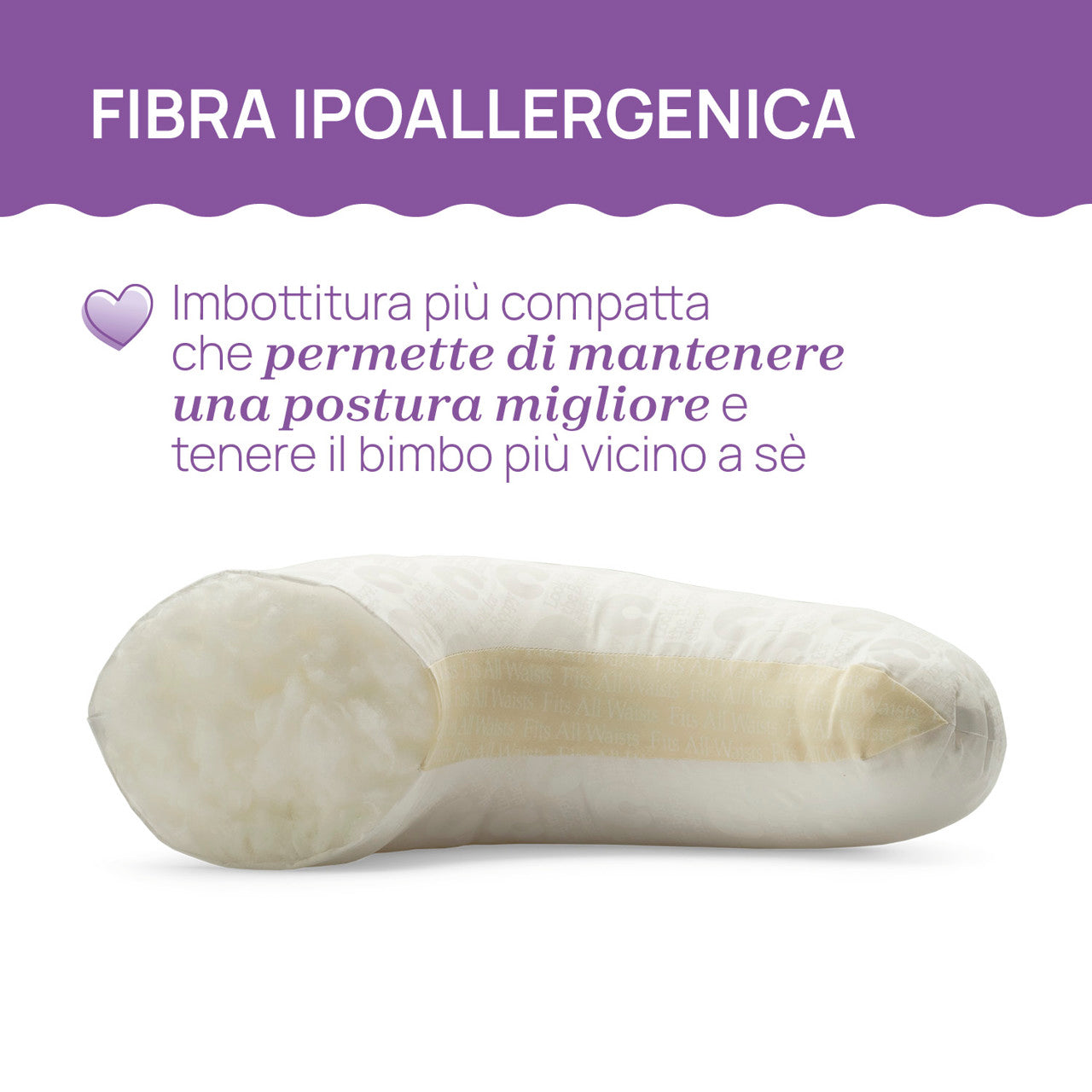 Cuscino allattamento Boppy Deluxe savana - Chicco