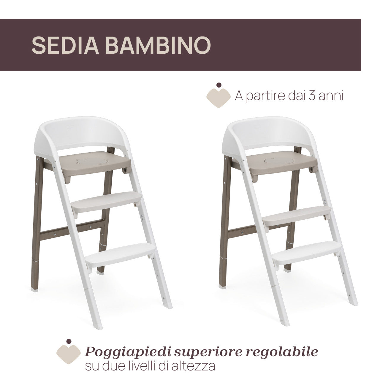 Crescendo Up sedia evolutiva - Chicco
