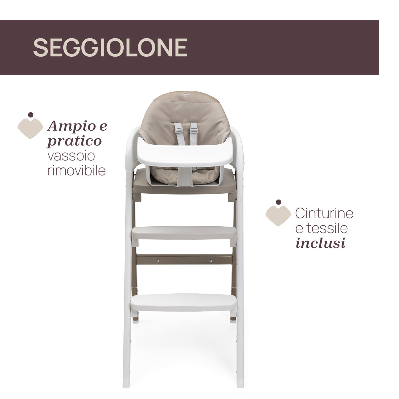 Crescendo Up sedia evolutiva - Chicco