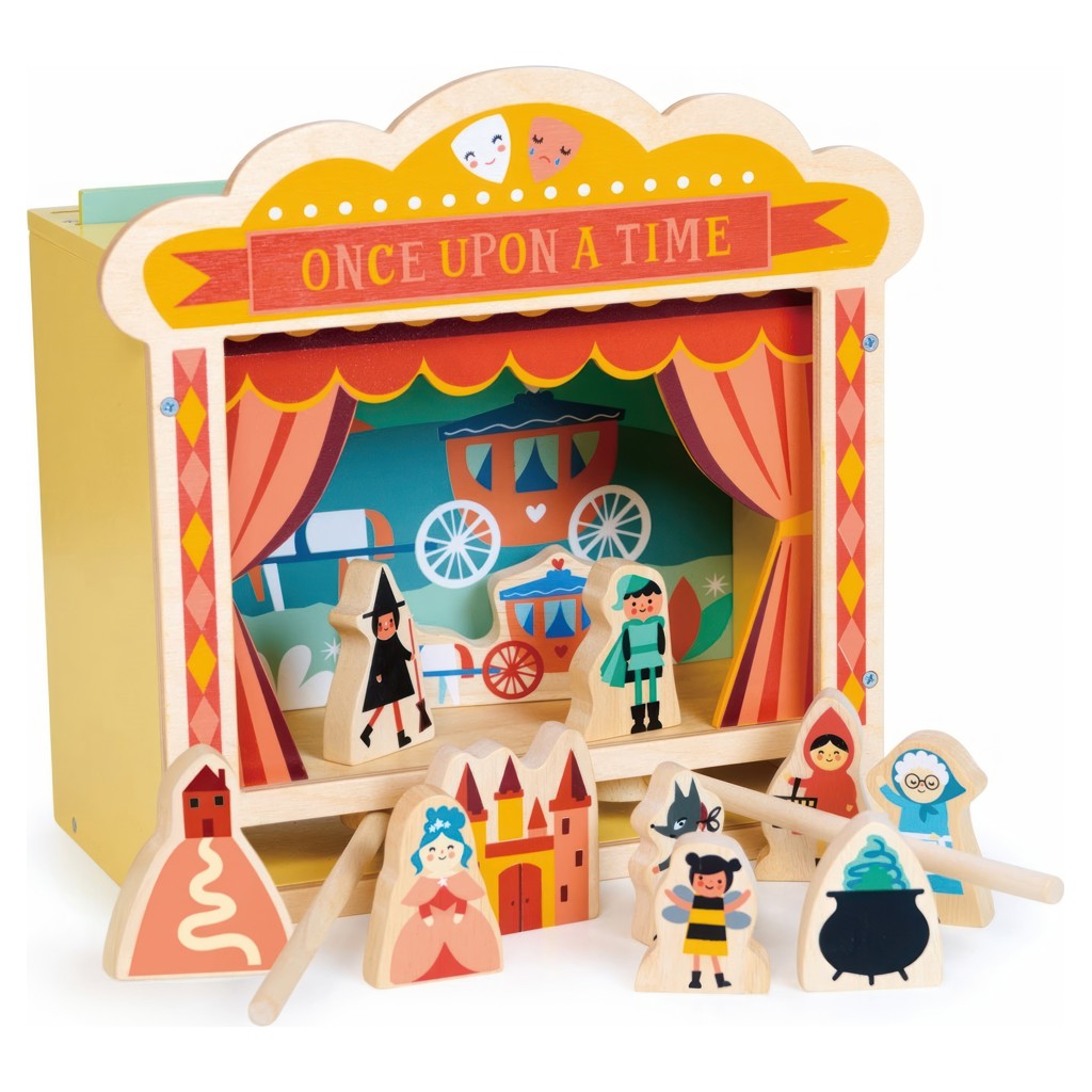 Teatro da tavolo in legno - Mentari Toys
