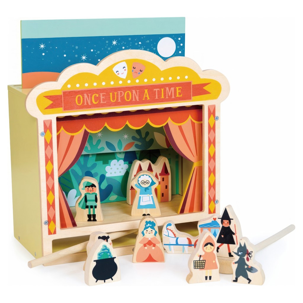 Teatro da tavolo in legno - Mentari Toys