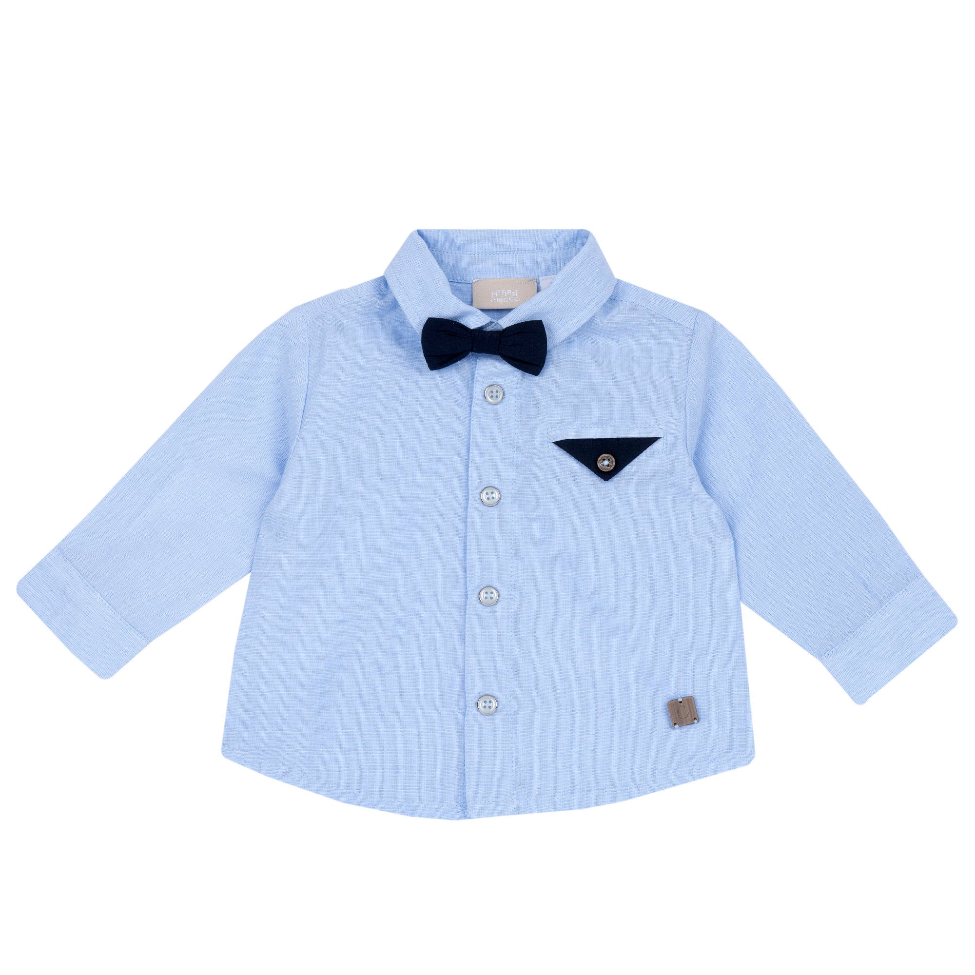 Camicia manica lunga con Papillon - Chicco