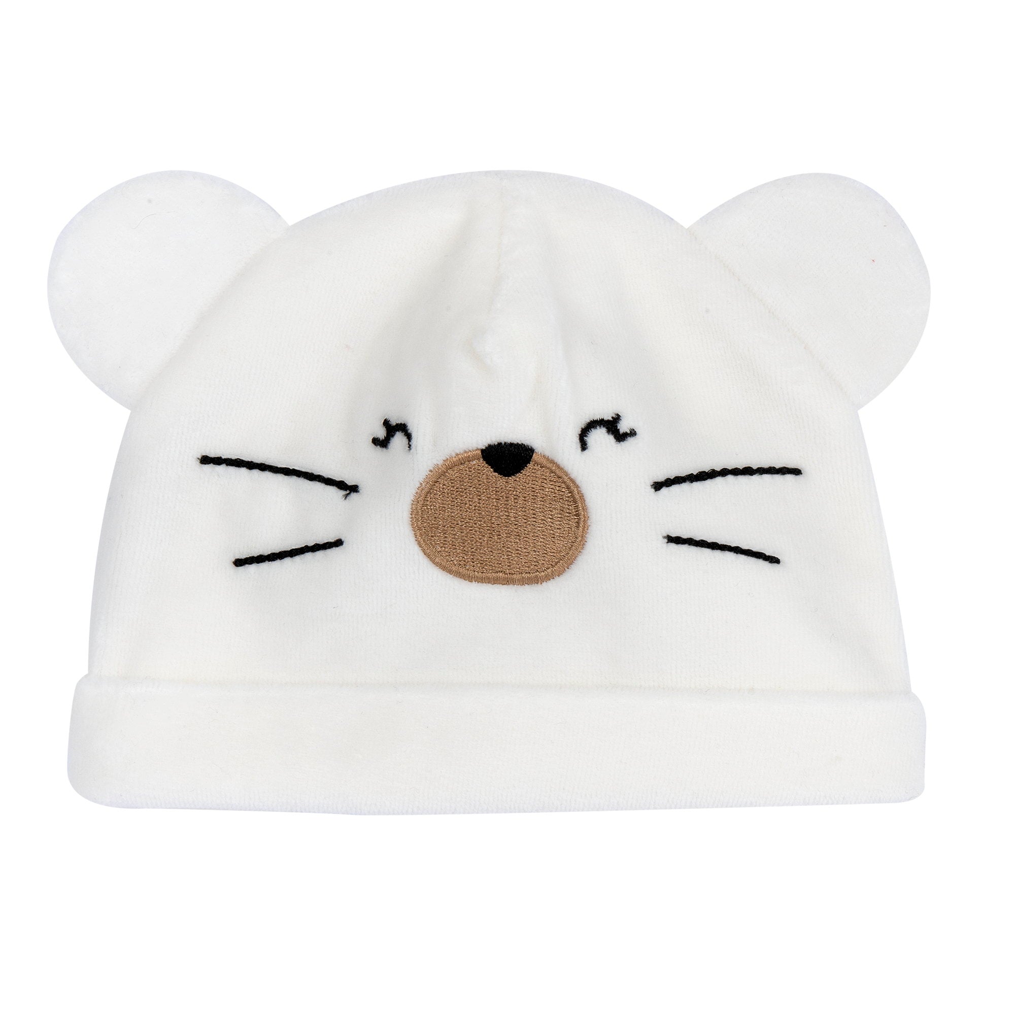Cappellino in Ciniglia con Ricamo - Chicco
