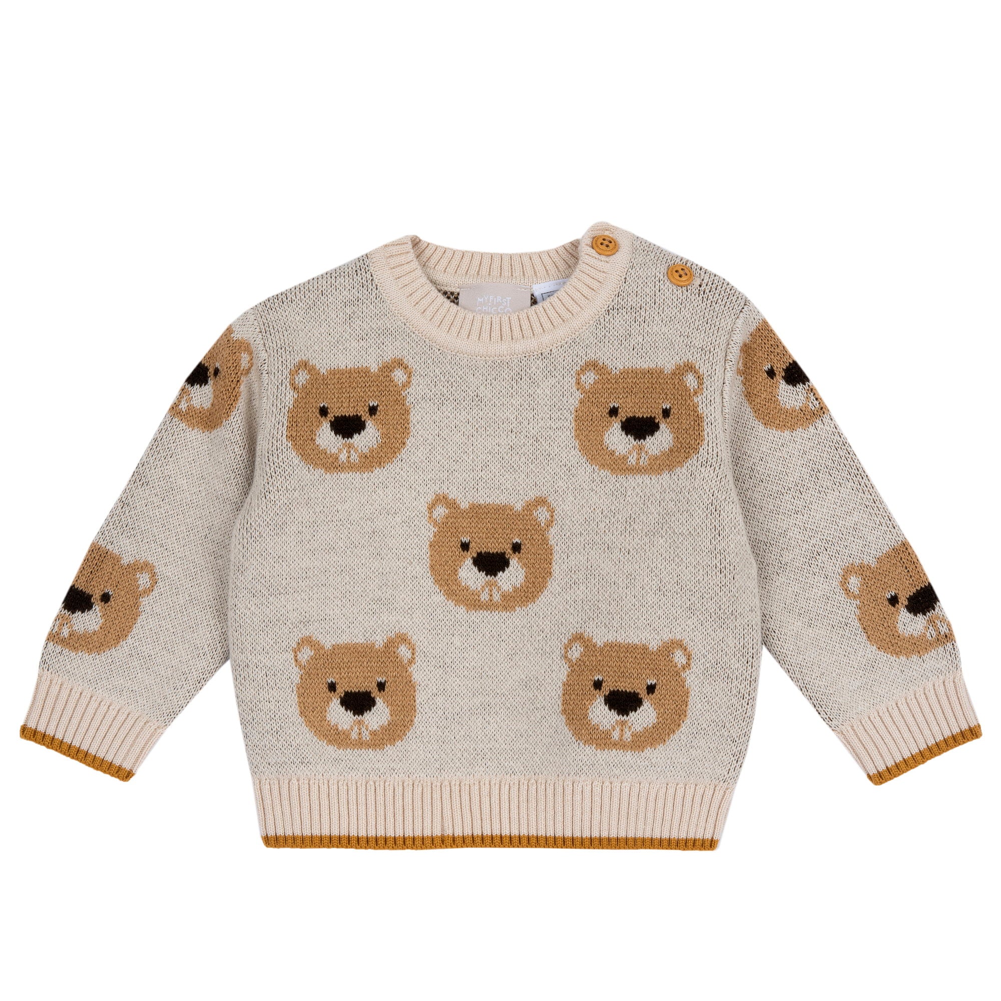 Maglione Jacquard Orsetto - Chicco