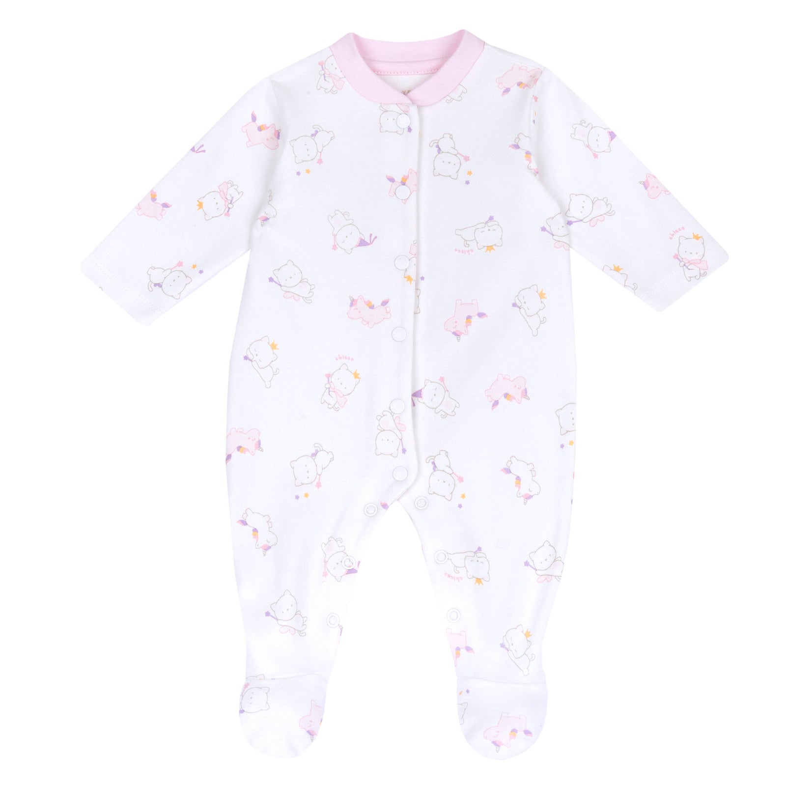 Tutina Aperta Davanti Rosa - Chicco