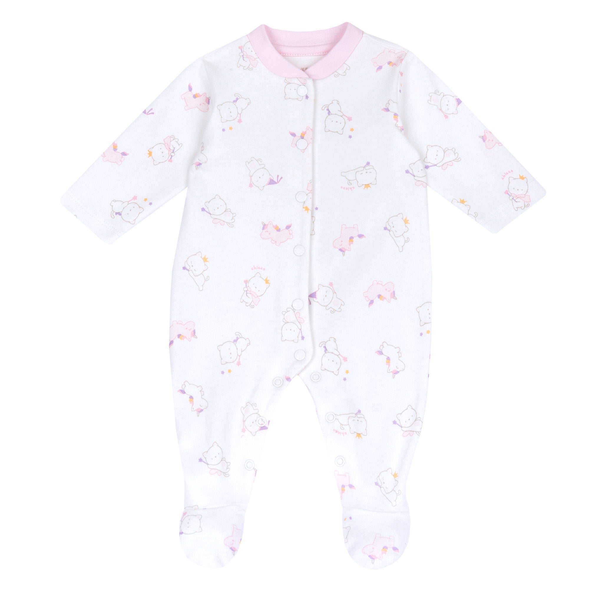Tutina Aperta Davanti Rosa - Chicco