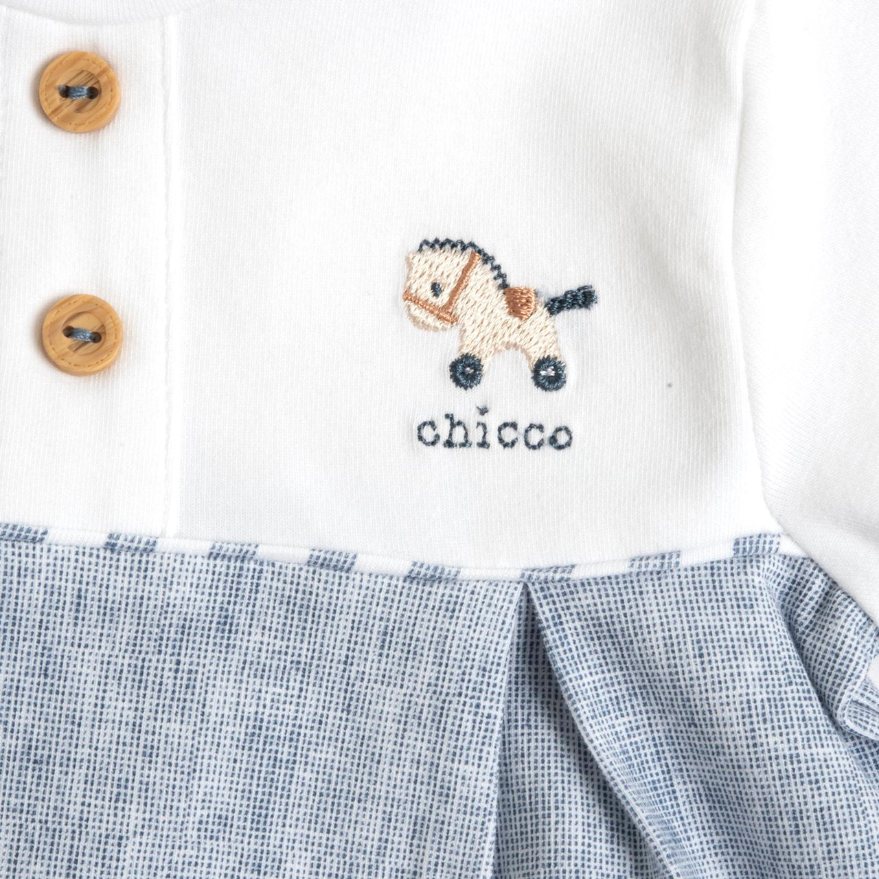 Tutina aperta interno gamba - Chicco
