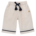 Pantaloni lunghi in cotone effetto lino - Chicco