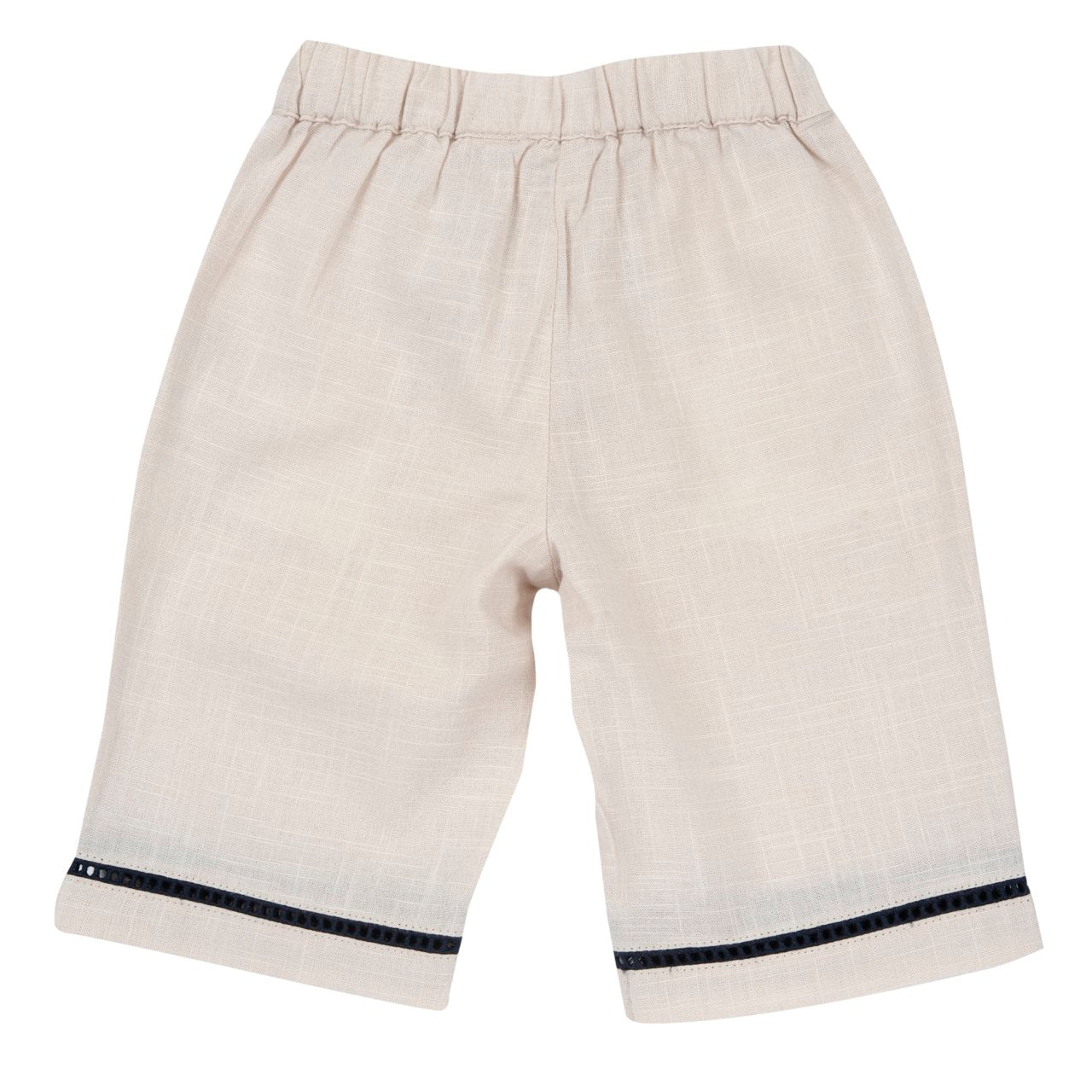 Pantaloni lunghi in cotone effetto lino - Chicco