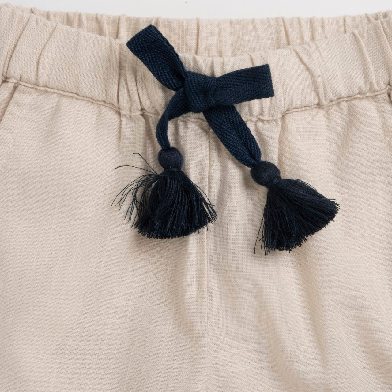 Pantaloni lunghi in cotone effetto lino - Chicco