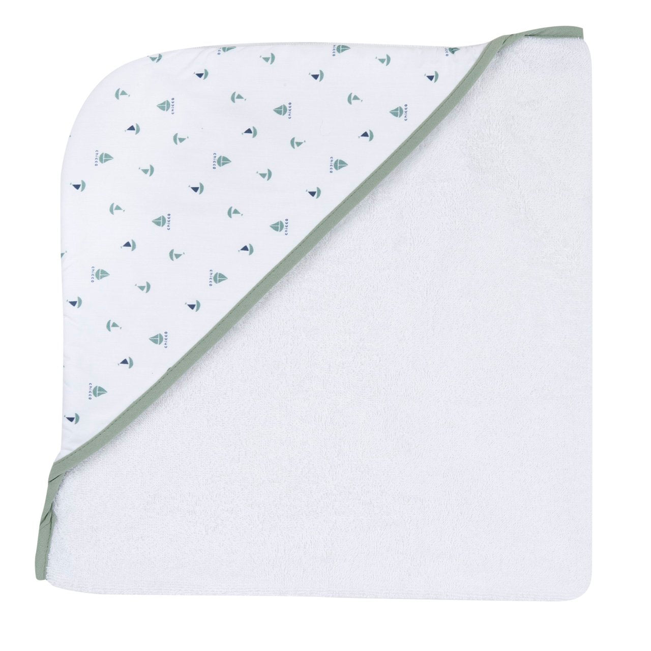Accappatoio con fantasia barchette - Chicco