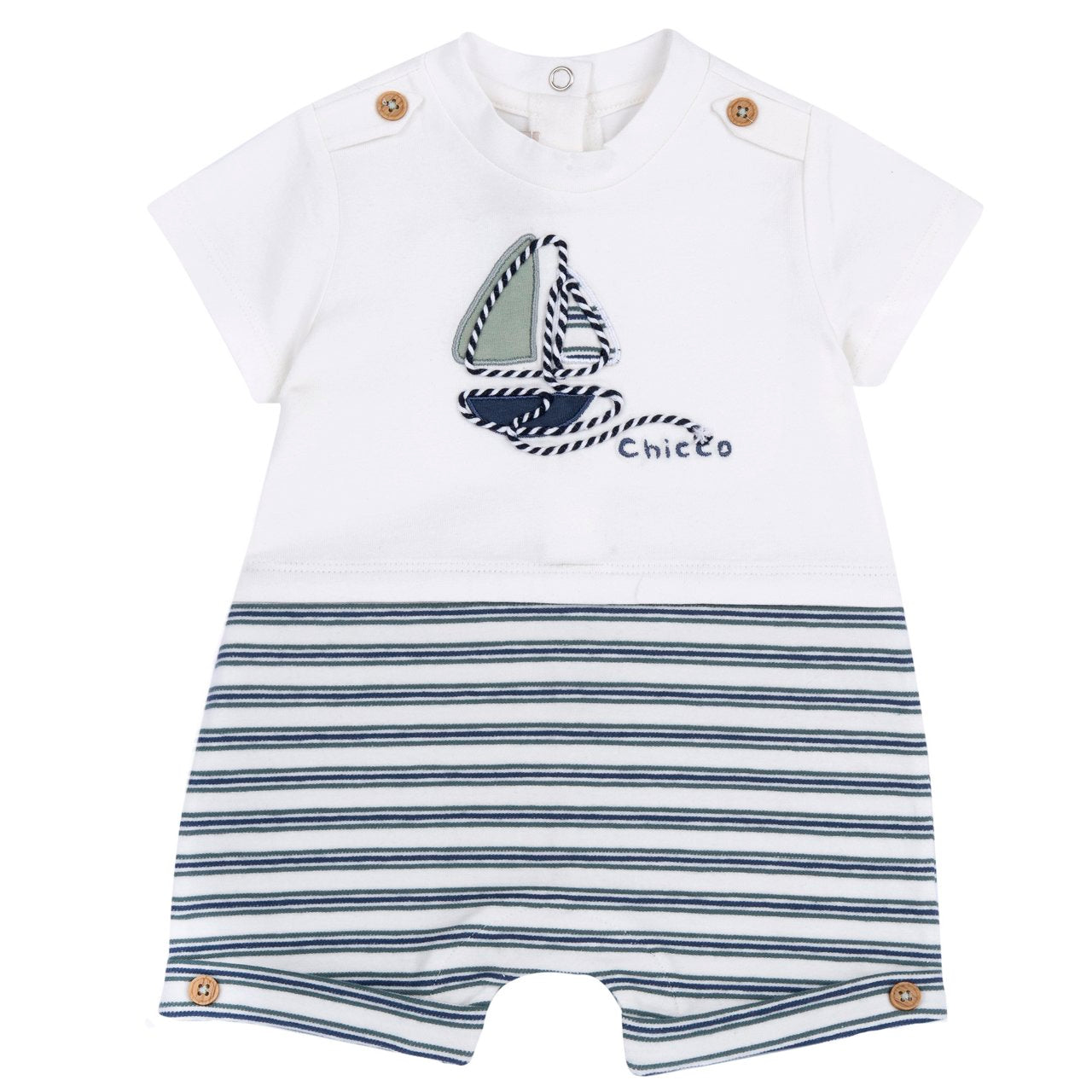 Pagliaccetto corto con ricamo - Chicco