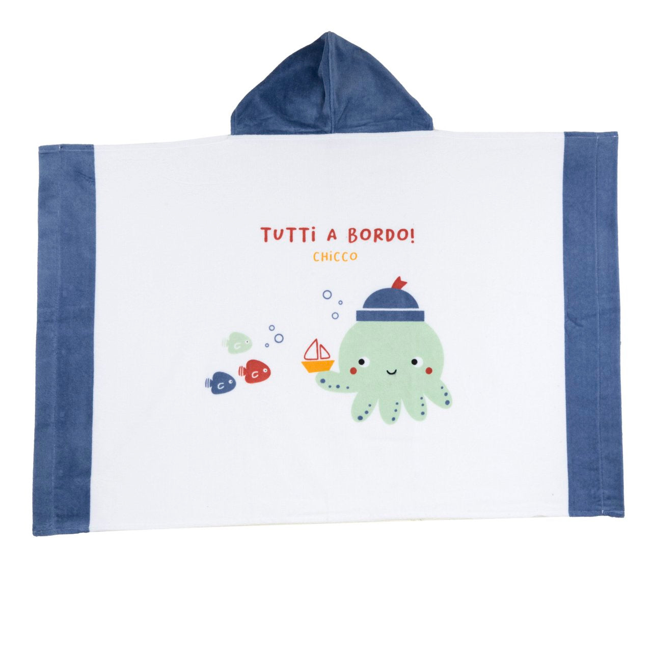 Telo in spugna con cappuccio - Chicco