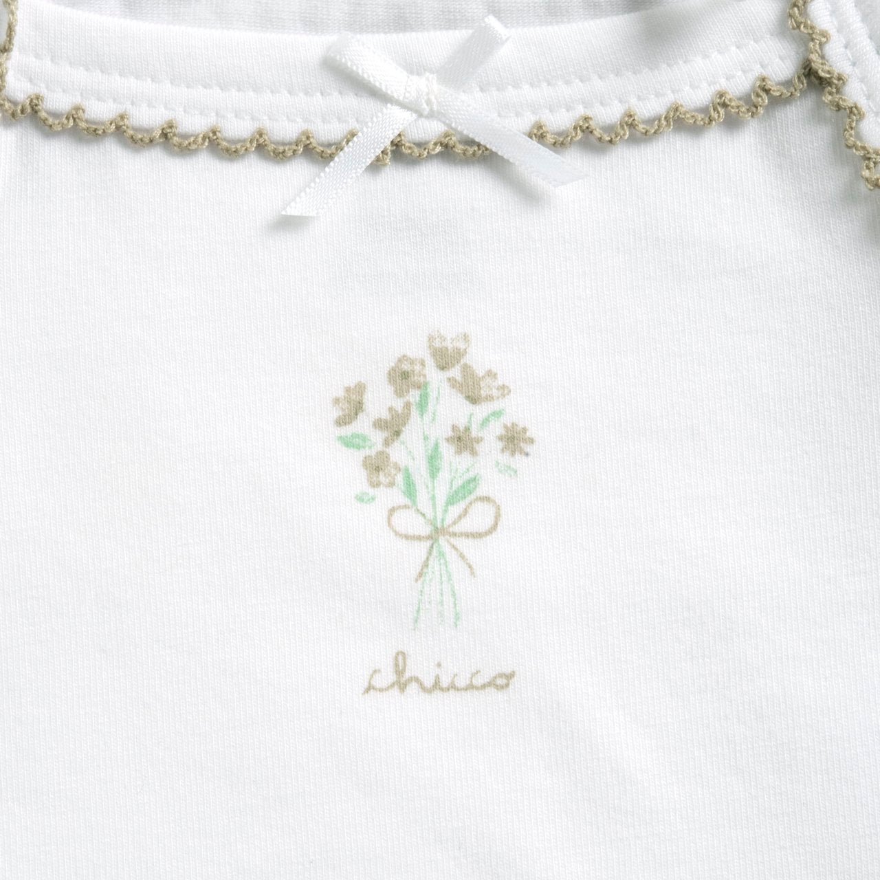 Set body intimo con spallina stretta fiori - Chicco