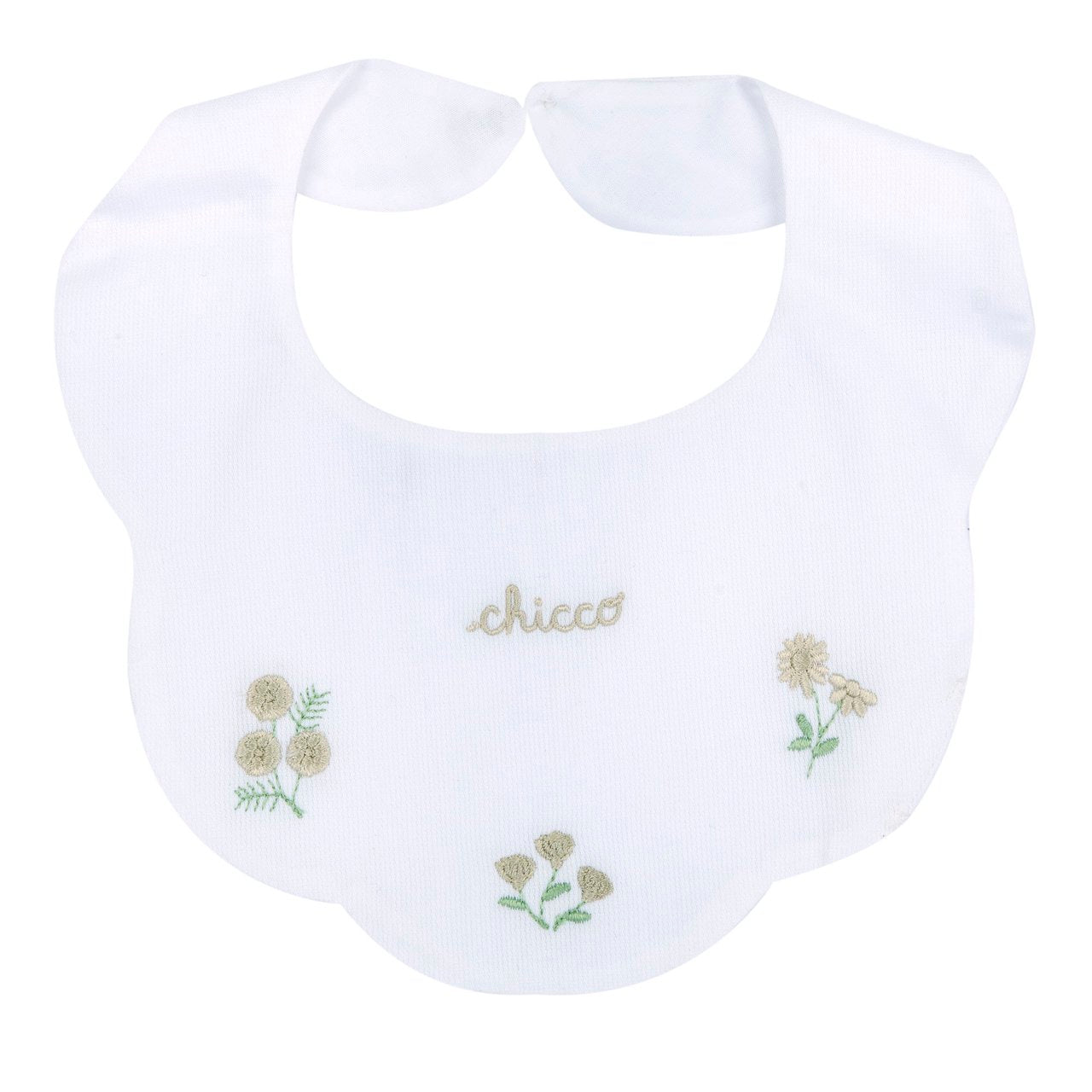 Bavaglino con ricamo fiori - Chicco
