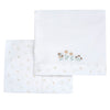 Set lenzuola carrozzina ricamo fiori - Chicco