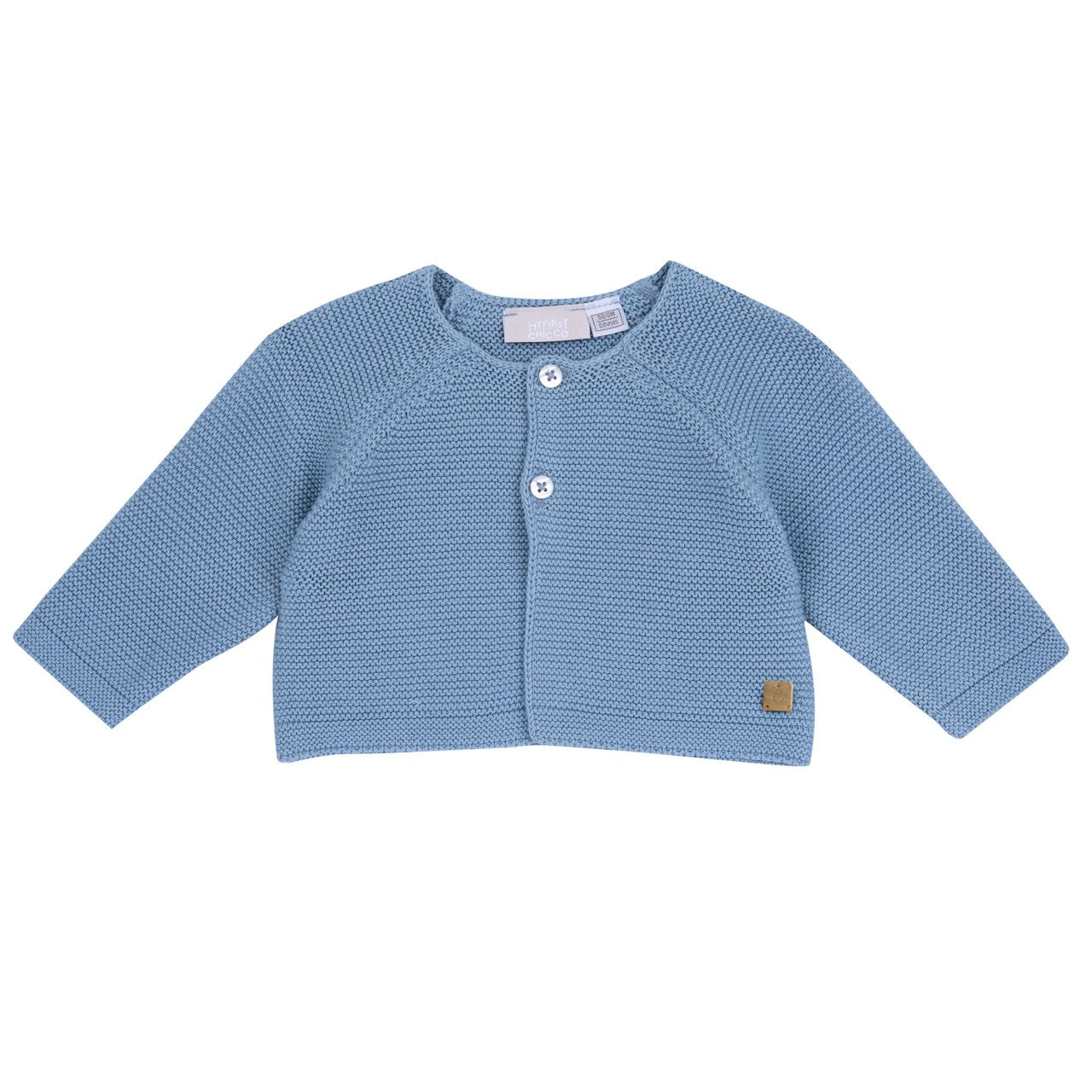 Cardigan in maglia con l'azzurro - Chicco