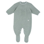 Tutina aperta interno gamba verde - Chicco