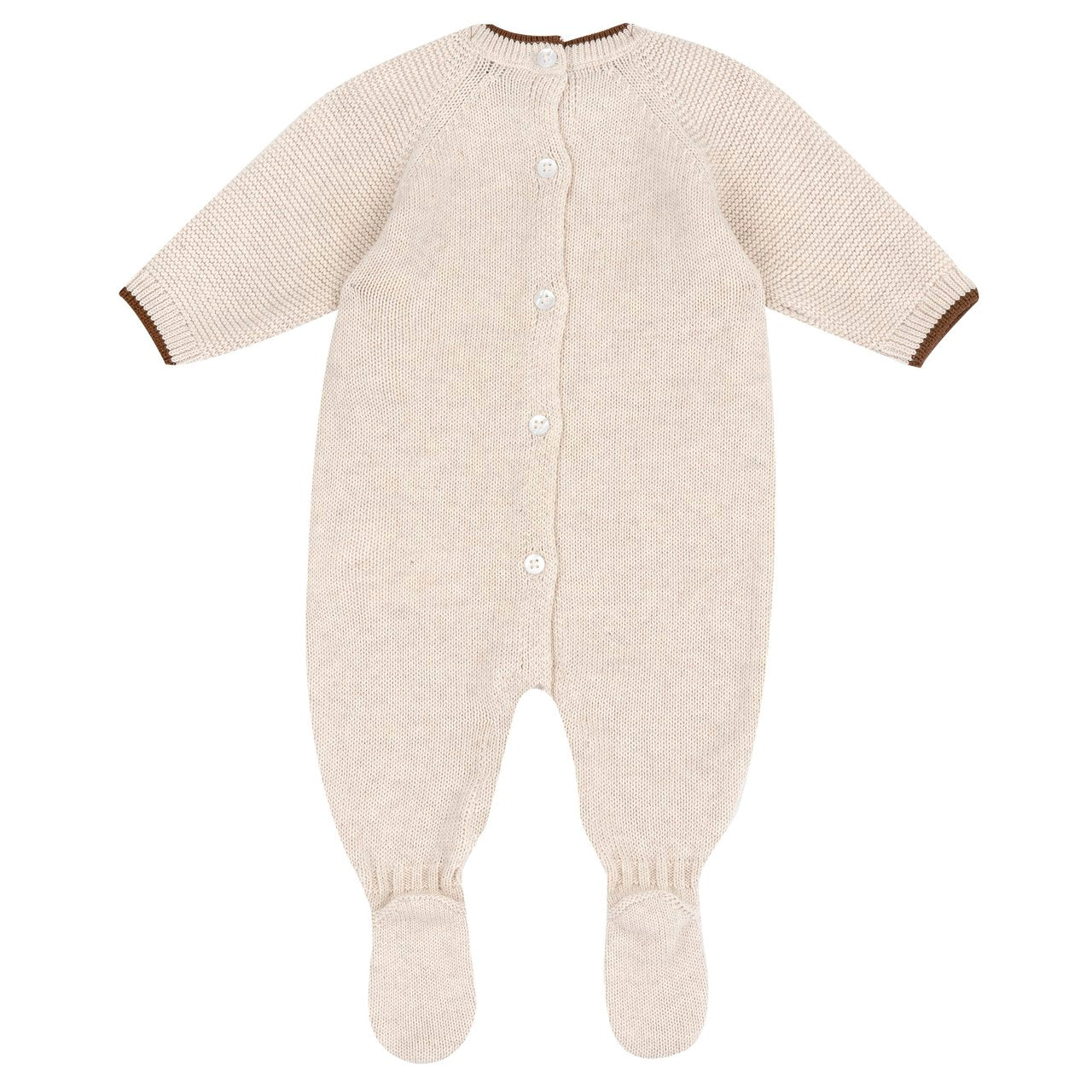 Tutina aperta interno gamba beige - Chicco