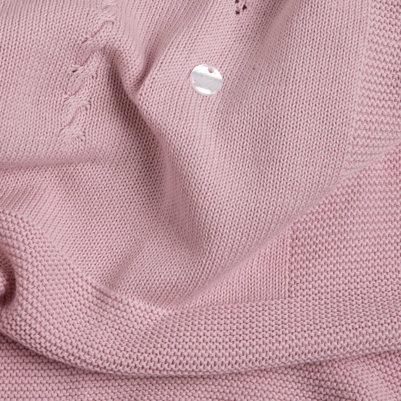 Coperta carrozzina in maglia rosa - Chicco