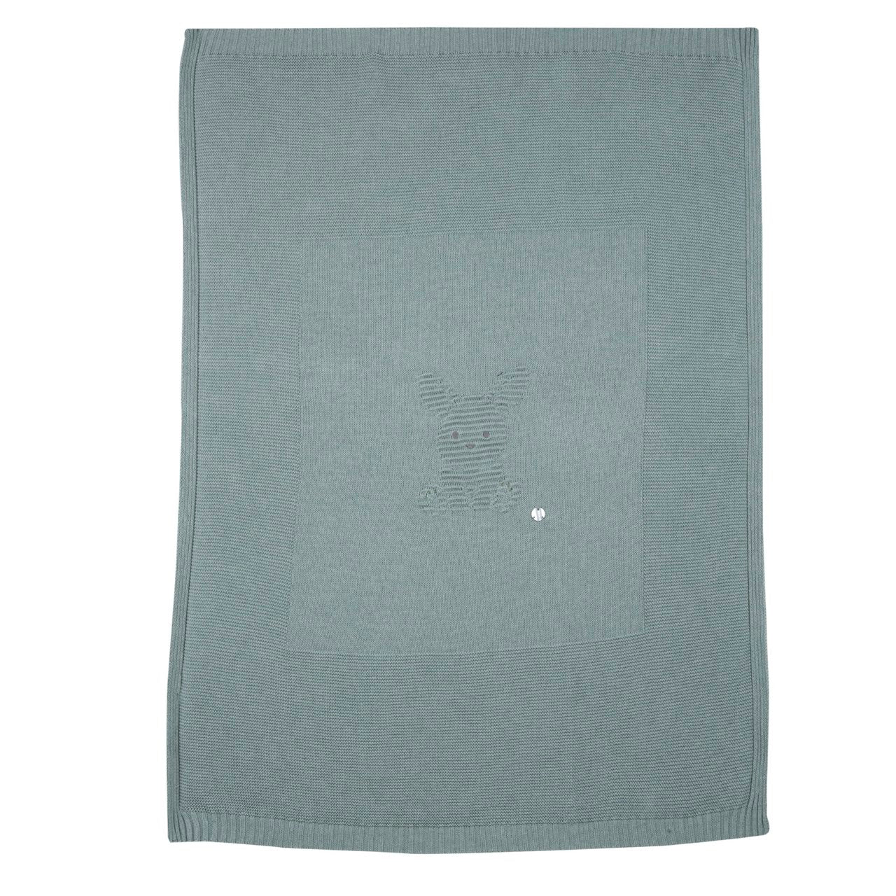 Coperta carrozzina in maglia verde - Chicco