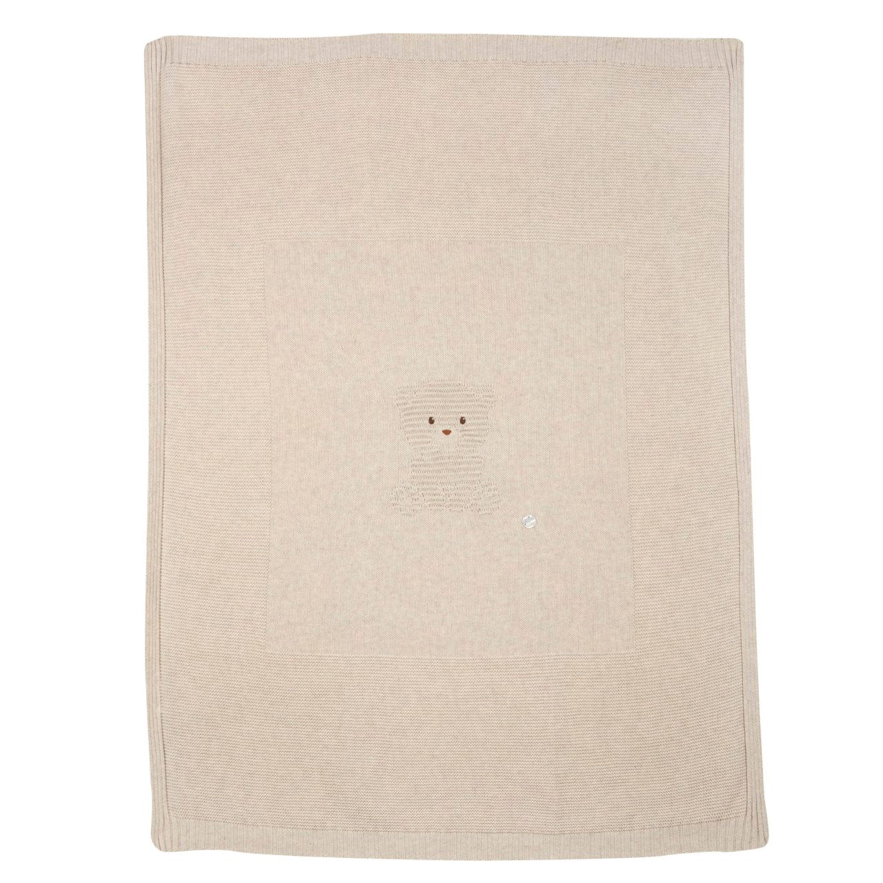 Coperta carrozzina in maglia beige - Chicco