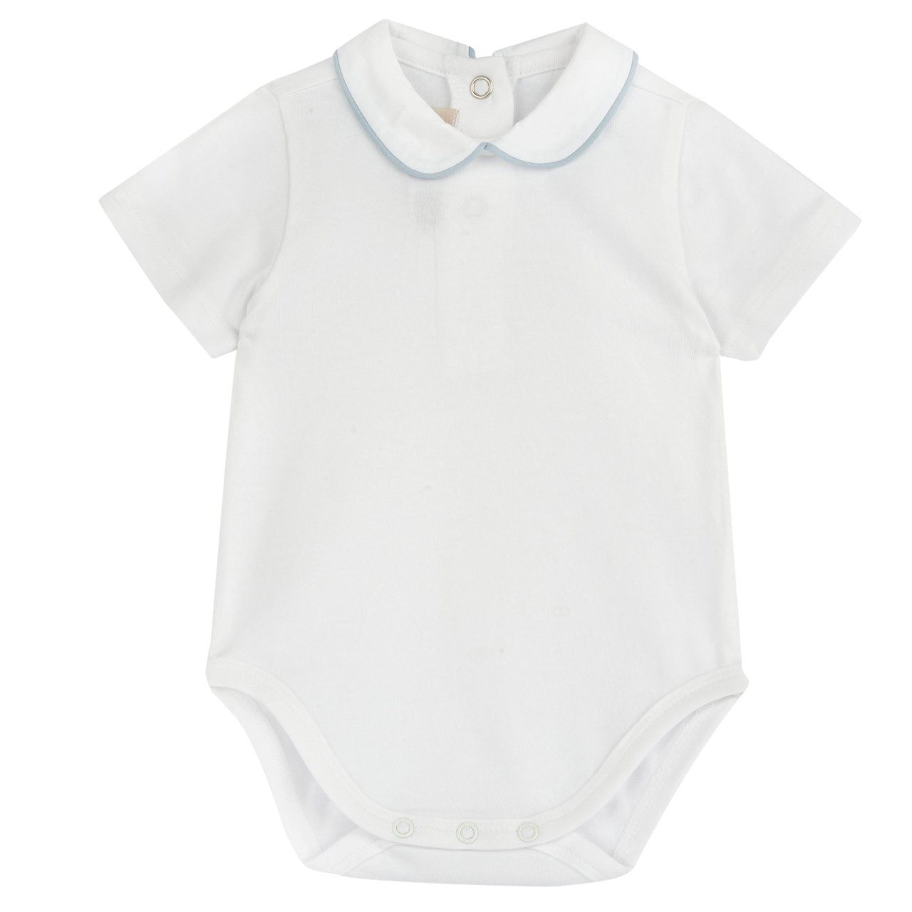 Set Body manica corta e Salopette corta con l'azzurro - Chicco