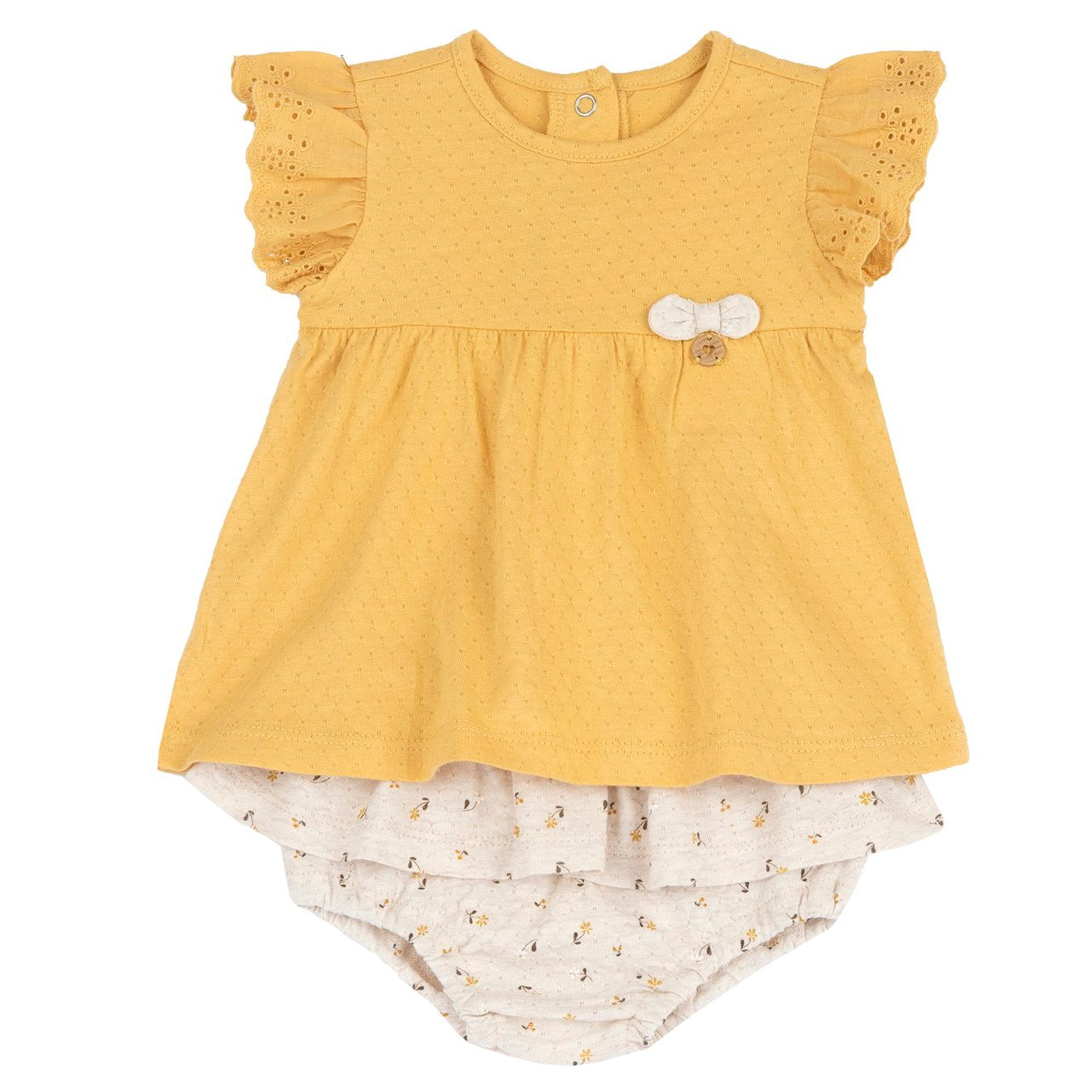 Completo maglietta e culotte fiori - Chicco