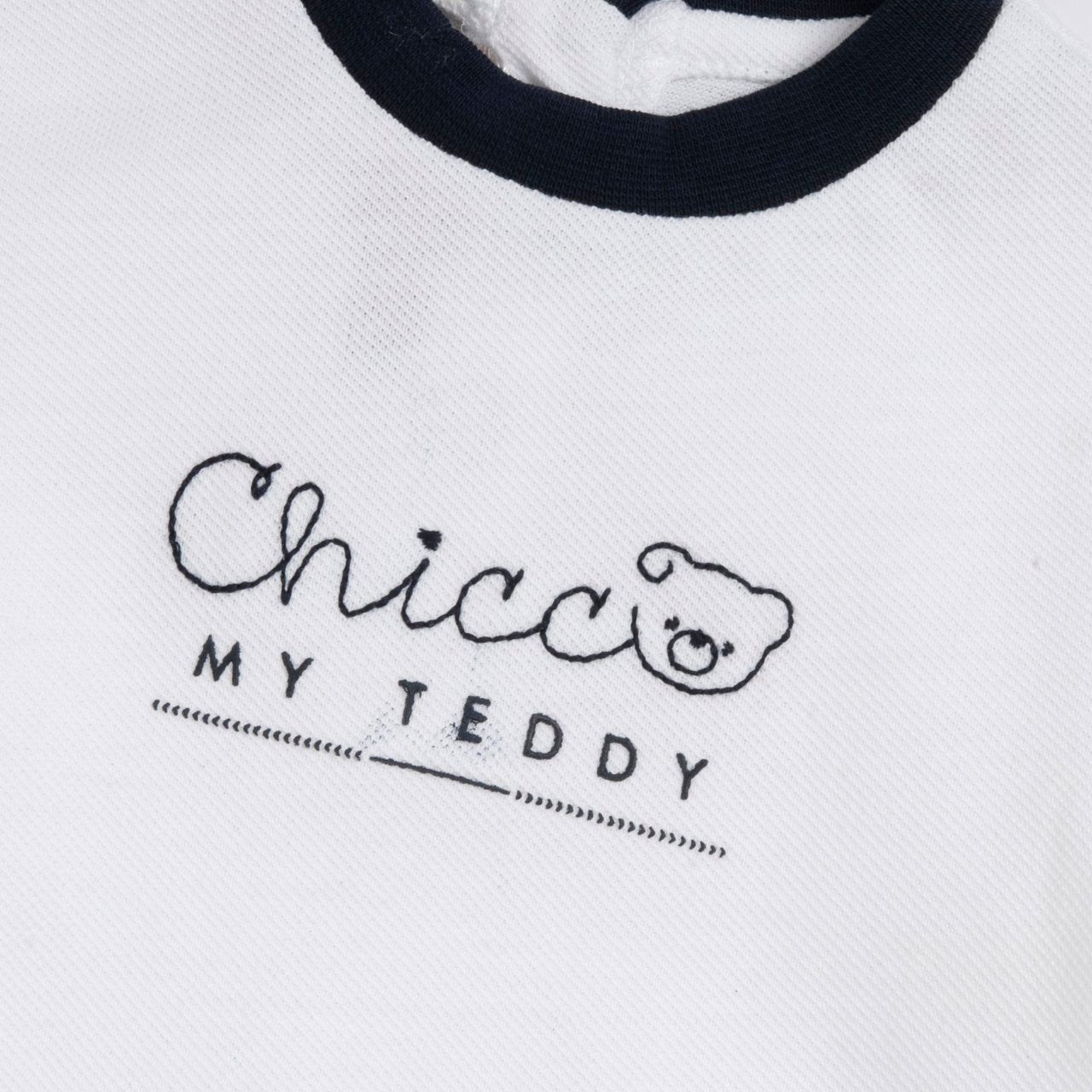 Maglietta manica corta con ricamo - Chicco