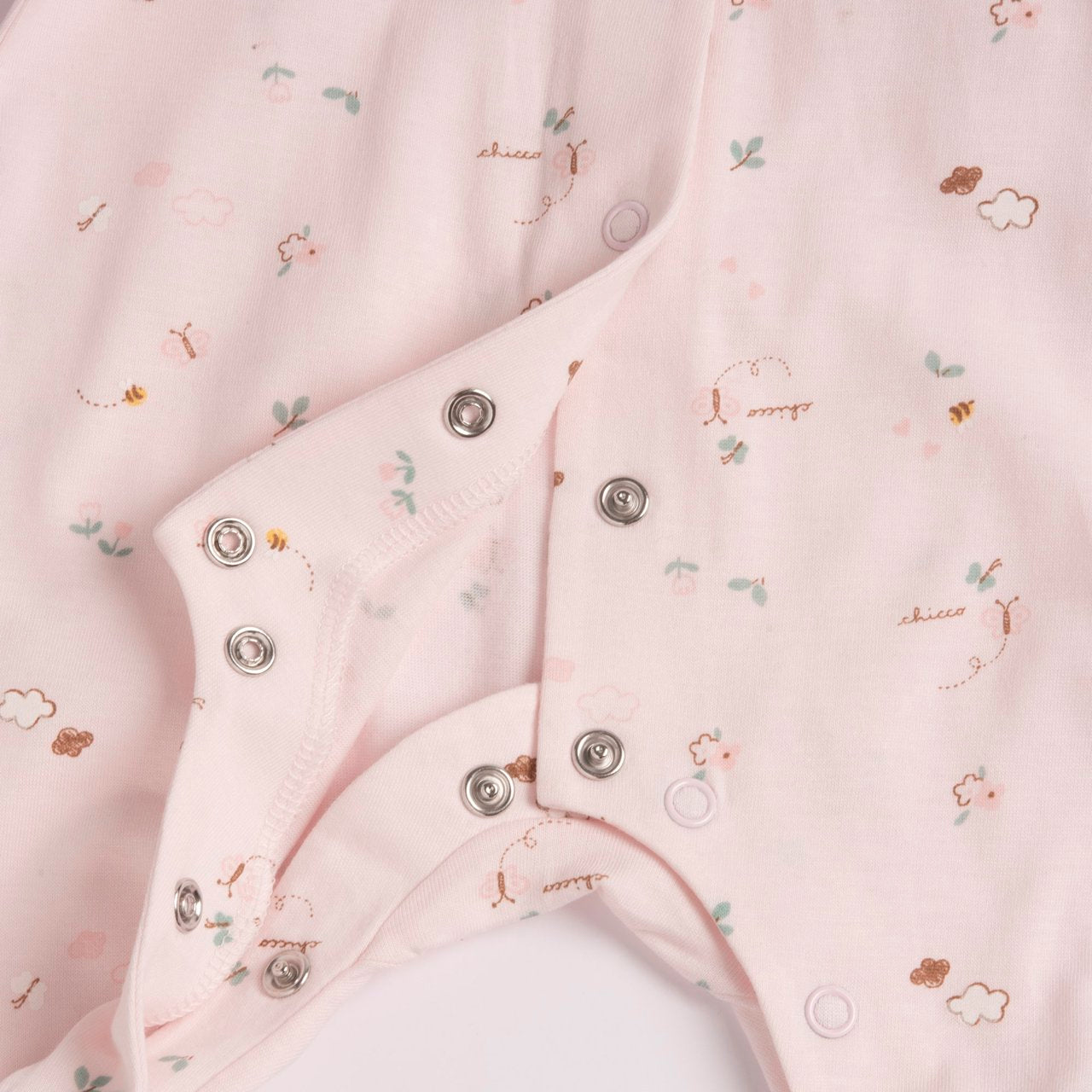 Tutina aperta davanti rosa - Chicco