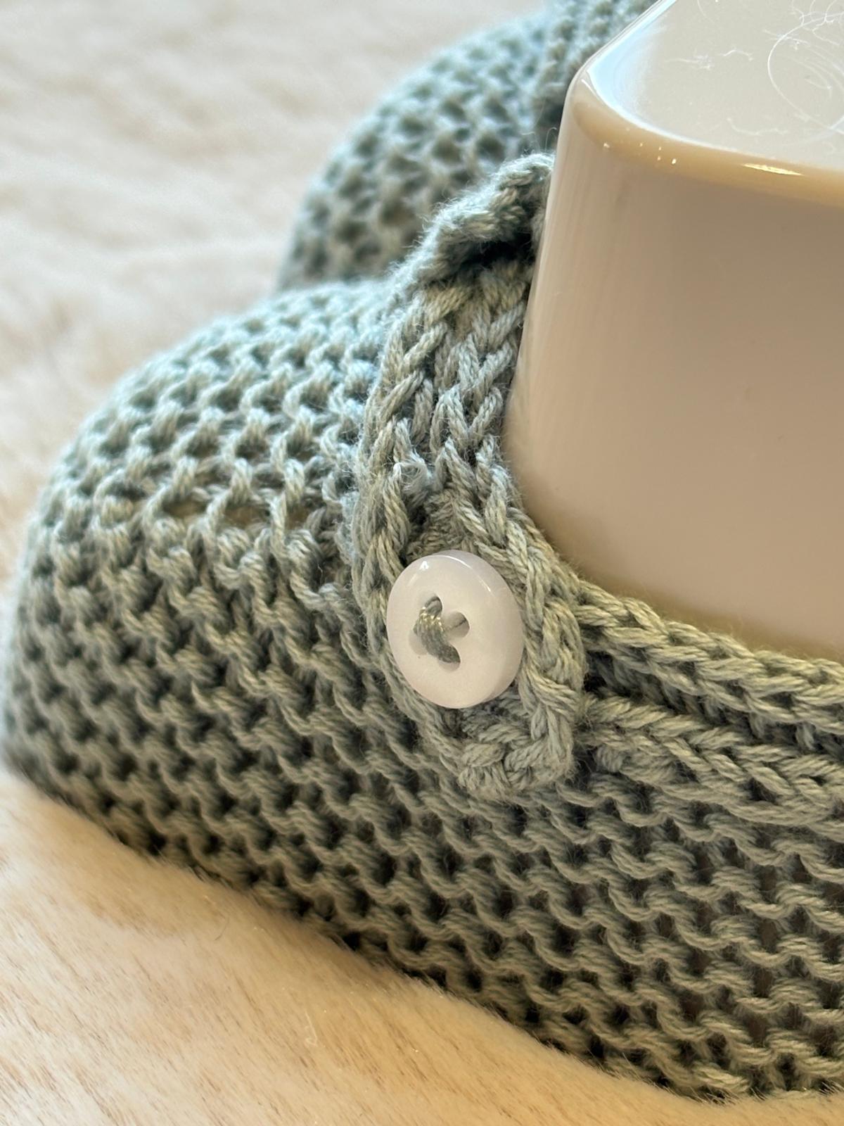 Babbucce in maglia verdi - Chicco