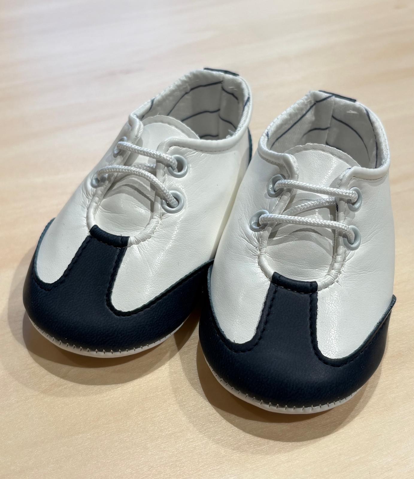 Scarpette Cerimonia Blu e Bianche - Marlù