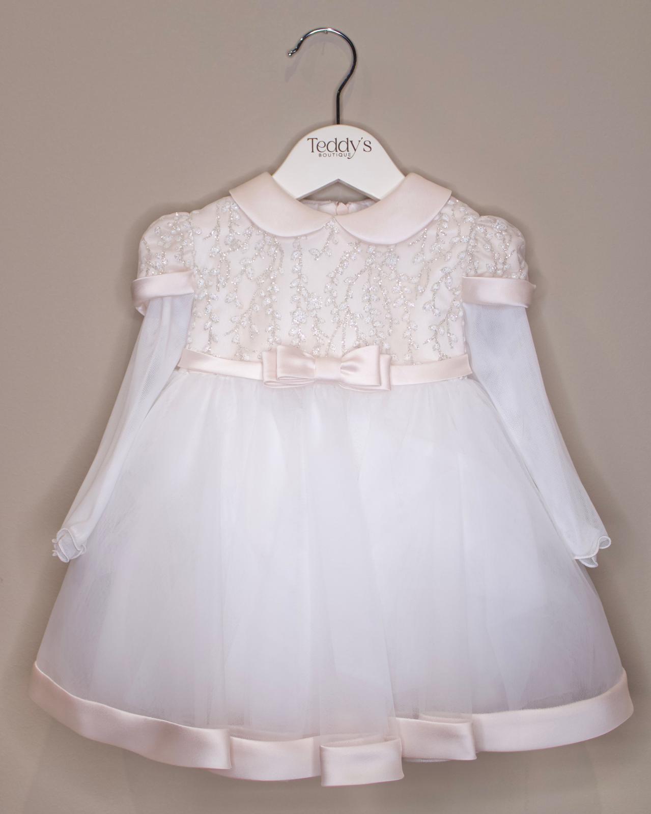 Vestitino Cerimonia Tulle e Ricami Punti Luce - Minù