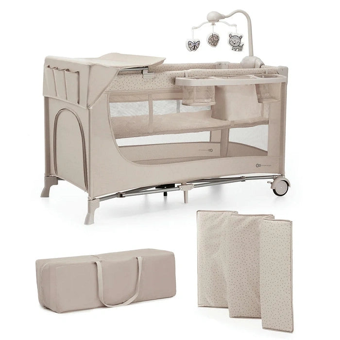 Lettino da viaggio 3in1 JOY 2 con accessori - Kinderkraft