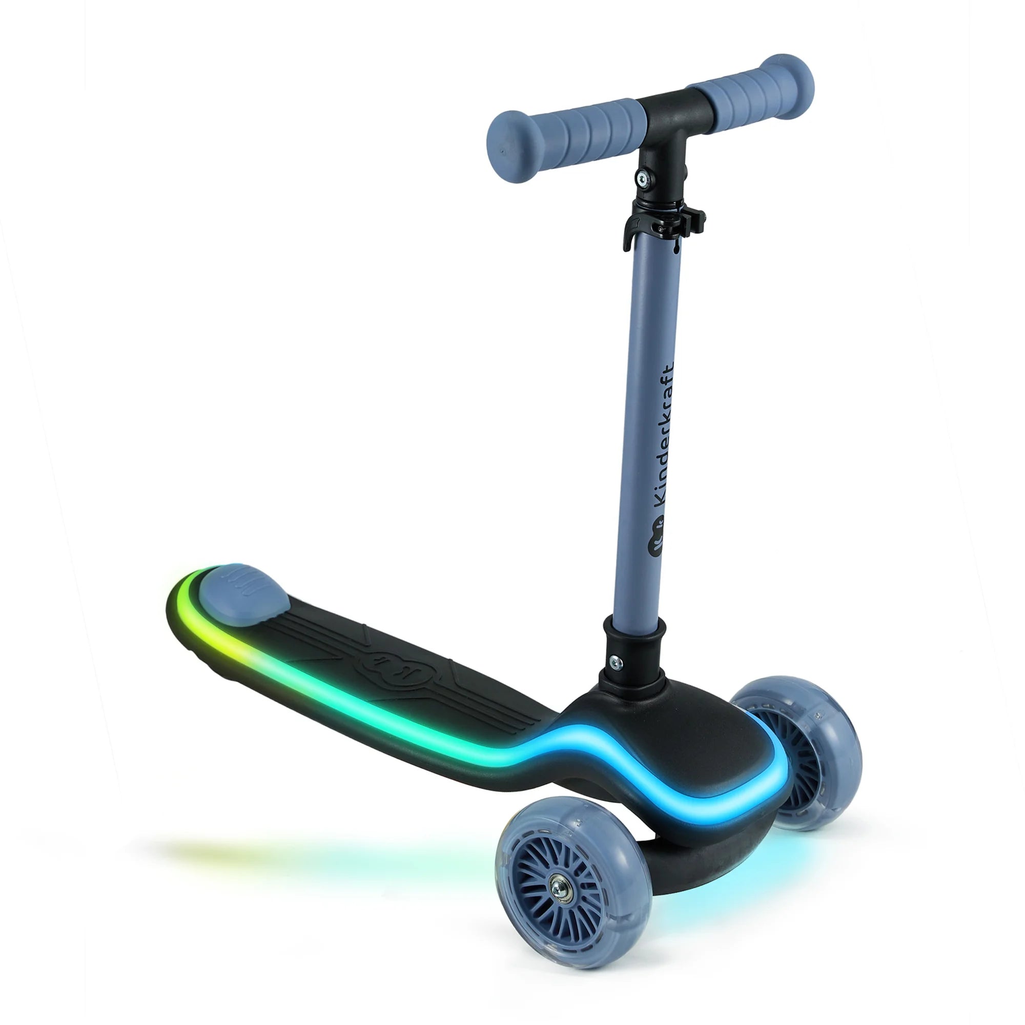 Monopattino a tre ruote con LED RAKET - Kinderkraft